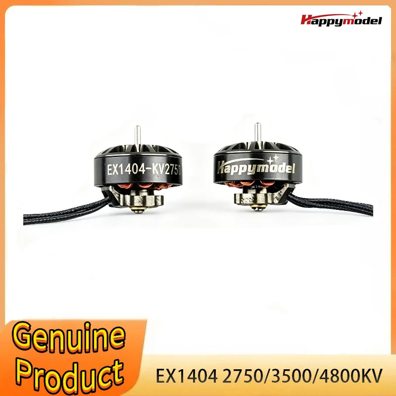 

Happymodel New EX1404 1404 KV4800 3S KV2750 KV3500 4S Brushless Motor 1.5mm for FPV Racing Freestyle Micro Long Range LR4 Drone
