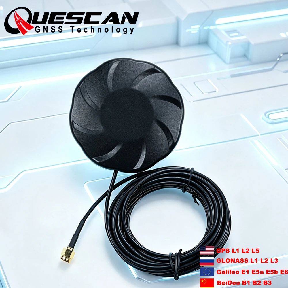 quescan-qt84-high-precision-all-band-l1l2l5-rtk-gps-gnss-antenna-for-ublox-zed-f9p-x20p-neo-f10n-replace-ann-mb-gps-antenna