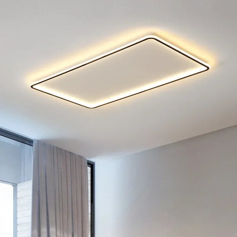 2025 Nordic Minimalism Modern Dimmable LED Strips Ceiling Light Chandelier Lamp Flush Mount  Pendent Light Lamp