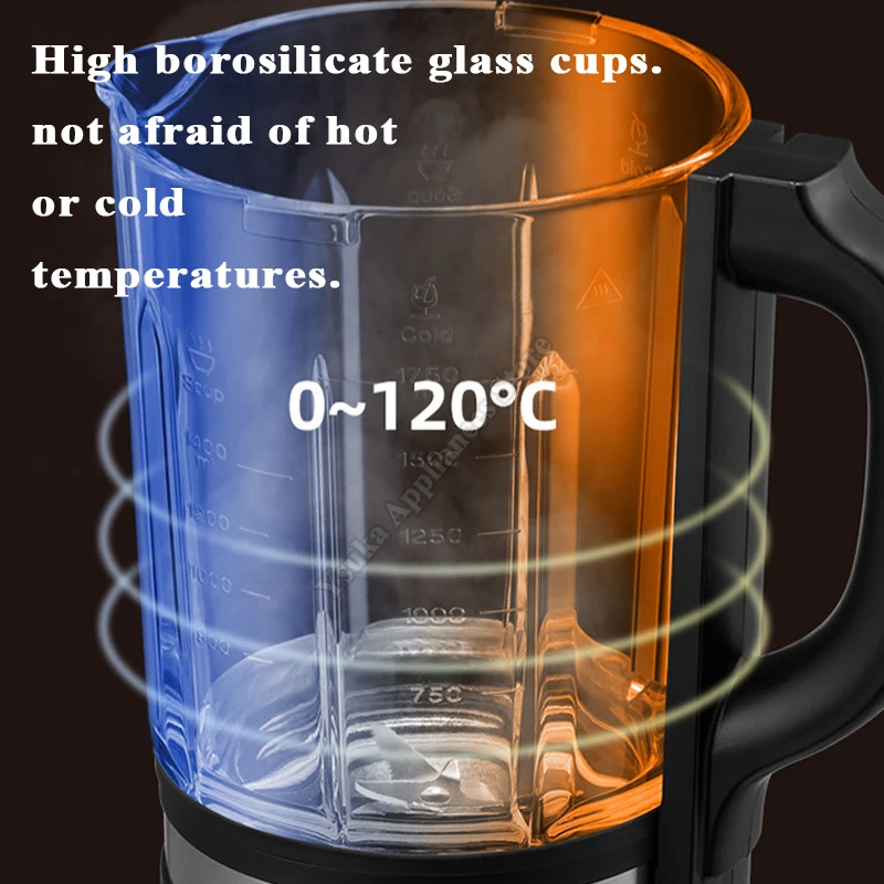 خلاط عالي السرعة أوتوماتيكي بالكامل، عصارة حليب متعددة الوظائف، جهاز مطبخ قياسي للطعام التكميلي