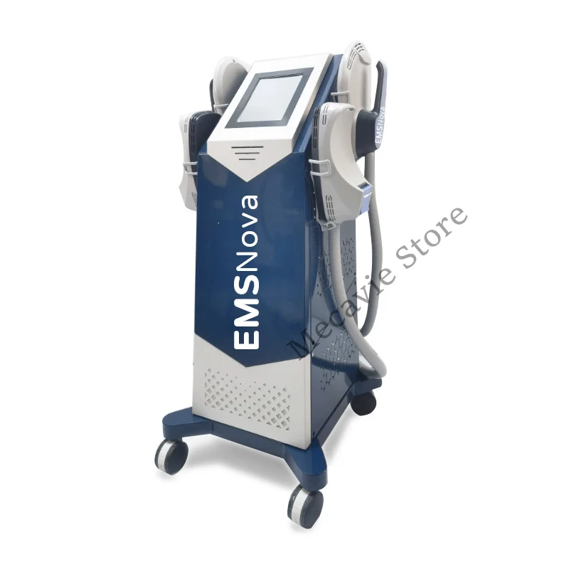 2025 EMSNOVA آلة تشكيل تحفيز العضلات لتنحيف الجسم RF المهنية 6500 واط 15Tesl-a EMS تشكيل مرحبا Emt NEO 5 مقبض