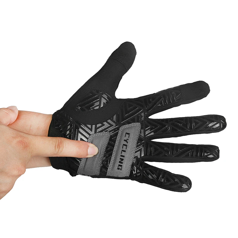 Spring Autumn Full Finger Cycling Gloves Touch Screen Bicycle Road Mountain Bike Sports Gel Gloves MTB for Women Men