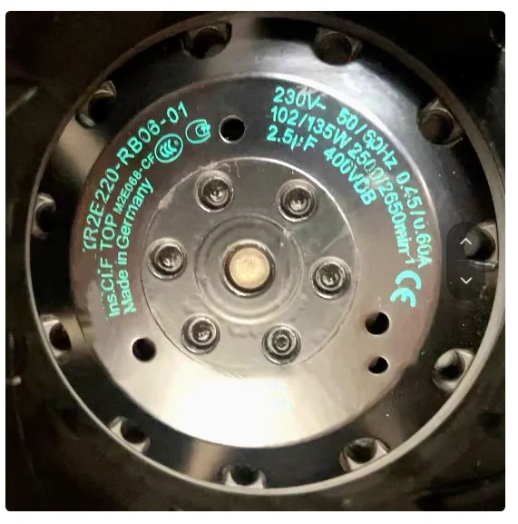 Nowy Oryginalny Wentylator R2E220-RB06-01 220V 102W
