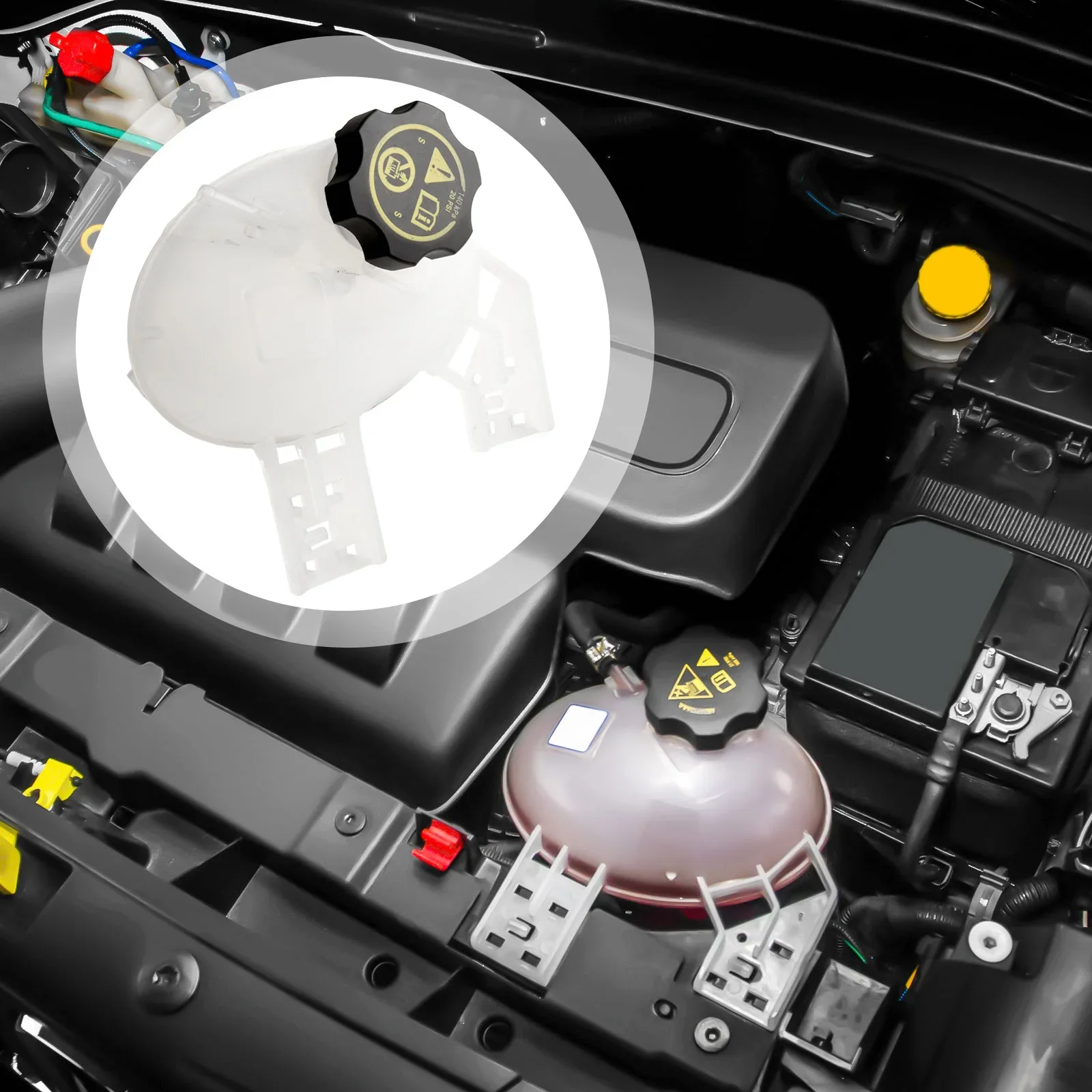

Replacement Coolant Reservoir for Jeep For Compass 2017 2022 Direct Fit for Renegade 2015 2022 Compatible with 68289857AA