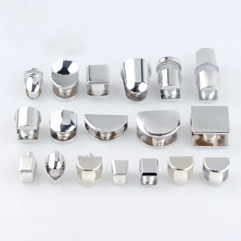 

Glass Clamp Adjustable Glass Clip Shelf Clamp Holder Flat Back Mount Holder