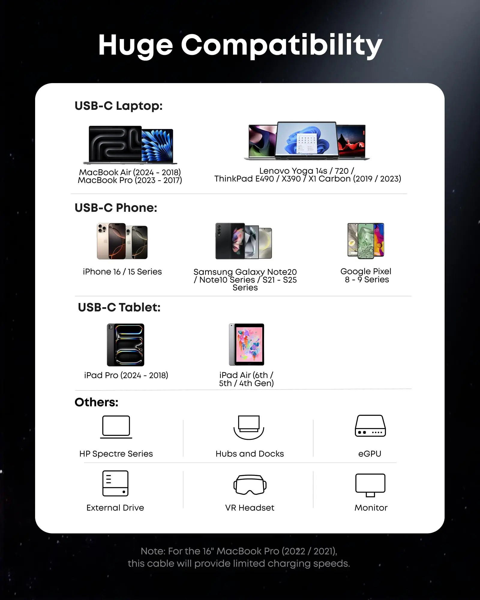 كابل Anker Prime Thunderbolt 5، كابل USB C إلى USB C 3.3 قدم، شحن 240 وات، نقل البيانات بسرعة 80 جيجابت في الثانية، عرض النطاق الترددي يصل إلى 120 جيجابت في الثانية، 8 كيلو