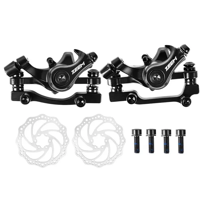 ZEEM Fahrrad-Scheibenbremse aus Aluminiumlegierung, Mechanische Seilzug-Scheibenbremse, MTB-Fahrradzubehör, Reitausrüstung
