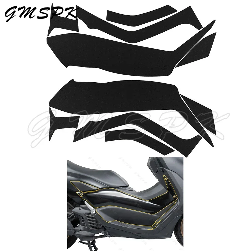 Fit for Yamaha NMAX155 NMAX 155 2020-2022 Motorcycle Full Set Body Protector Sticker Waterproof Frosted Black Decoration Decals