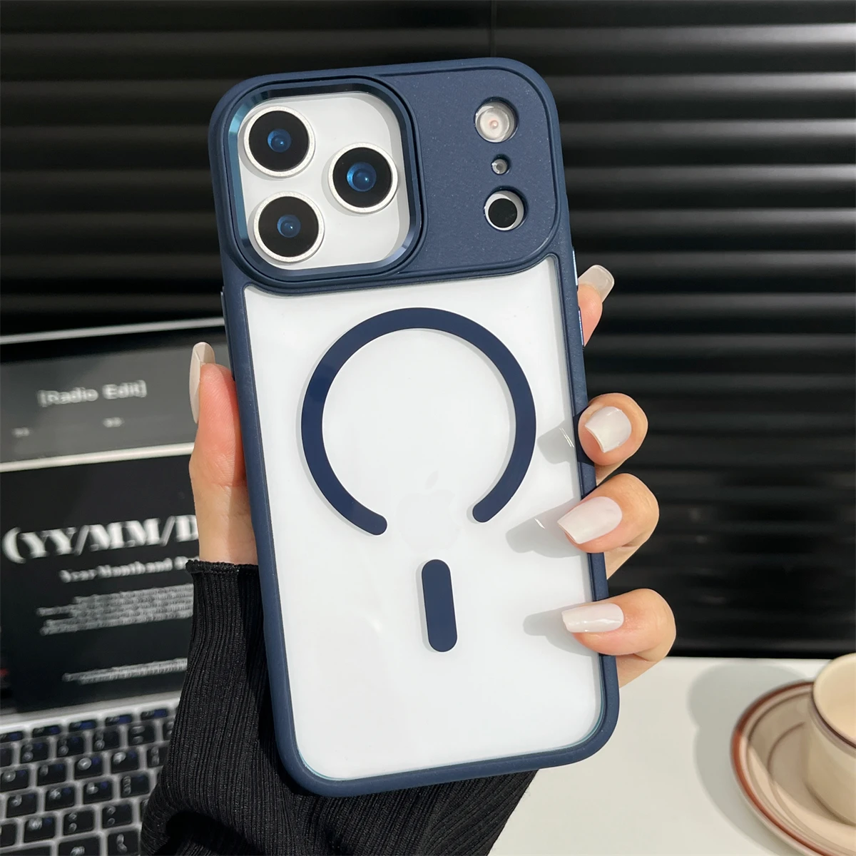 

Anti Drop Armor Megnetic Phone Cases for iPhone 17 Pro Max Air 17Air 17Pro Silicon Shockproof Back Cover Funda for Magsafe