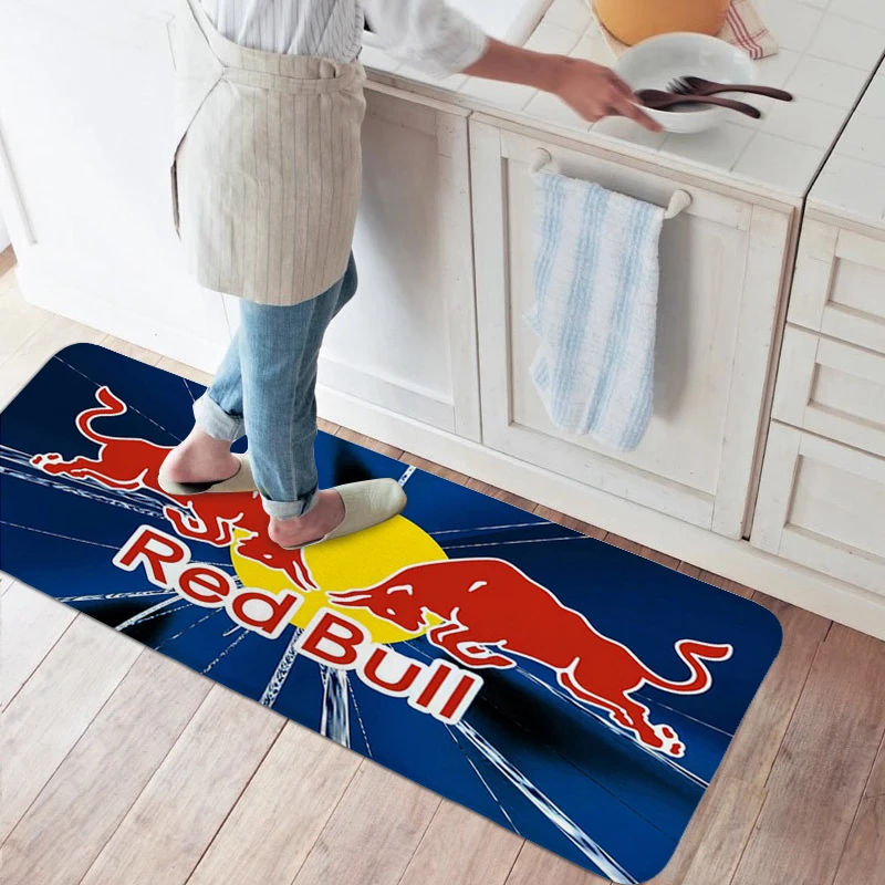 

Custom Rug for Bedroom S-Red Bulls Floor Mats Front Door Entrance Carpet for Children's Room Custom Rug Bathroom Rug Room Rug