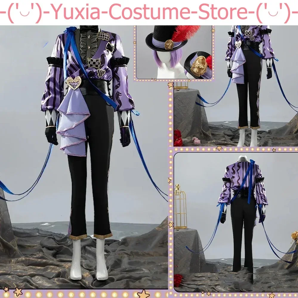 [Customized] Twisted Wonderland COS Stage in Playful Land Cosplay Costume Halloween Game Suit Coat Pants Shirt Hat