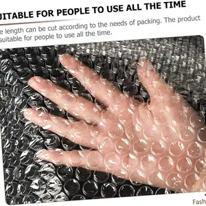 لفة تغليف الفقاعات ، لفة التخميد الشفافة ، مقاومة الصدمات الهوائية لنقل مستلزمات التعبئة والتغليف ، التفاف فقاعة البريد أفضل 12 عبوة ماريجوانا مبيعا - رقم 8