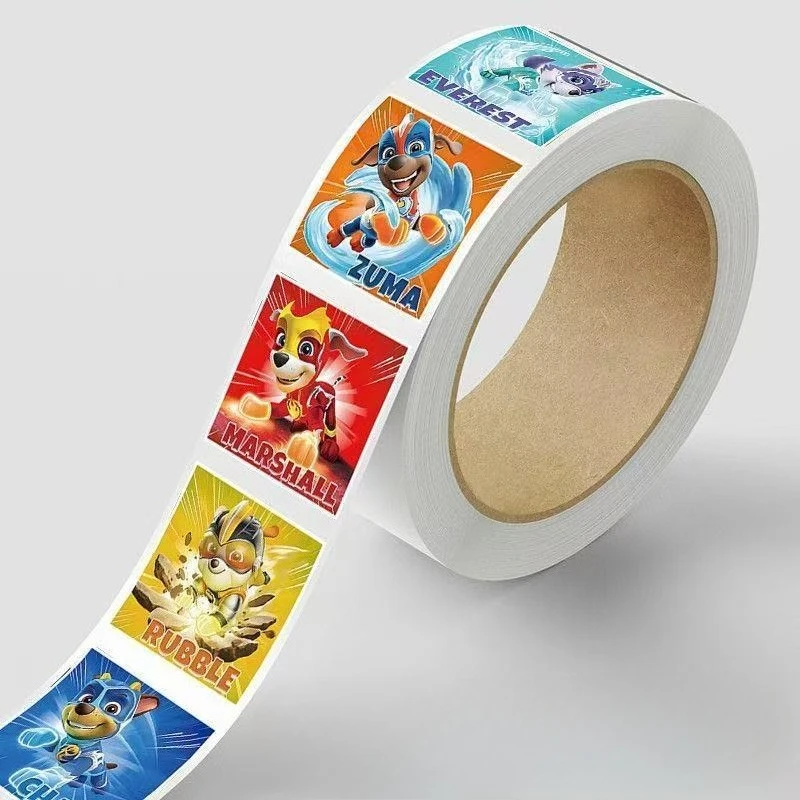 جديد 500 قطعة ملصقات الرسوم المتحركة للأطفال باو باترول لطيف الاطفال لوازم مكتبية مدرسة المعلم لوازم مكافأة ملصق هدية #4