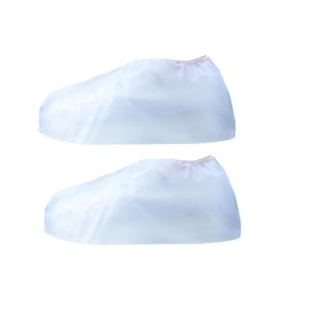1 Pair Waterproof Rain Shoe Cover Non-Slip Reusable Slip-On Overshoes Men Women Travel Outdoor Rain-proof Boot Shoes Protector