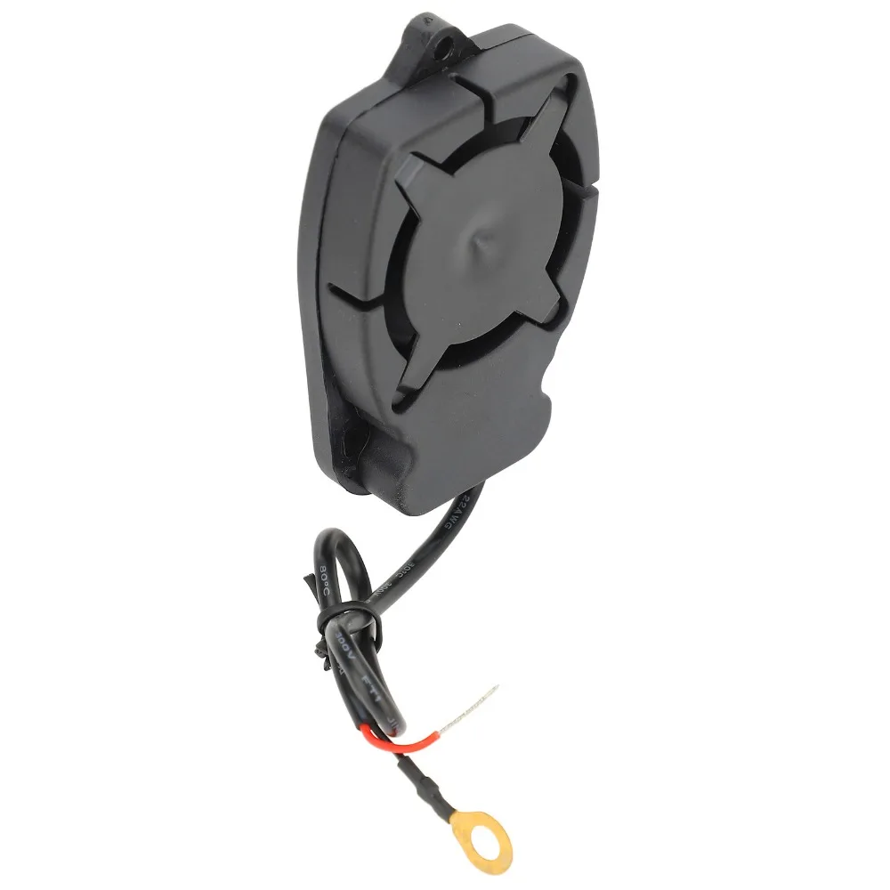Universal 12V Electronic Buzzer Alarm Easy Connection 110DB High Decibel Alarm Loud Tone Horn Car Application