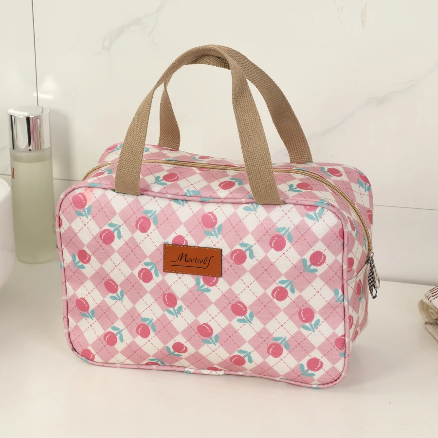 

Makeup and toiletries handbag, single-shoulder bag, large-capacity portable, waterproof storage bag for travel and business trip