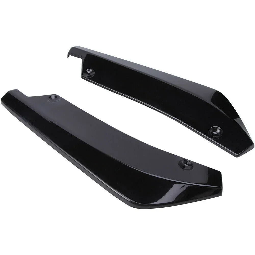 40CM Universal for BMW F30 F31 F32 F33 F22 Rear Bumper Splitter Side Spoiler Canards Diffuser Sticker Trim Cover Car Accessories