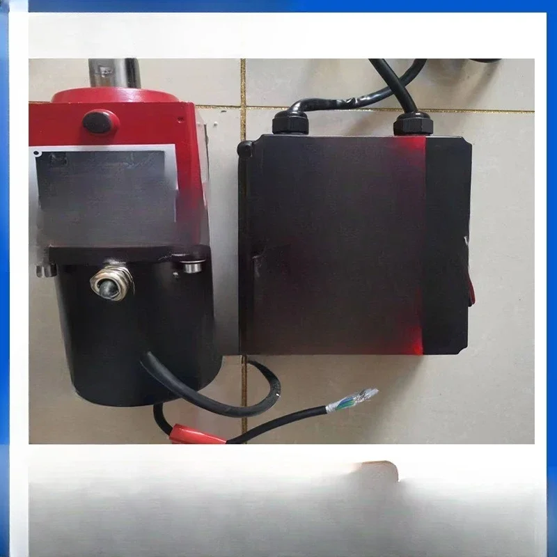 Greenhouse electric felt rolling machine, sunshade net felt automatic film rolling shutter machine greenhouse