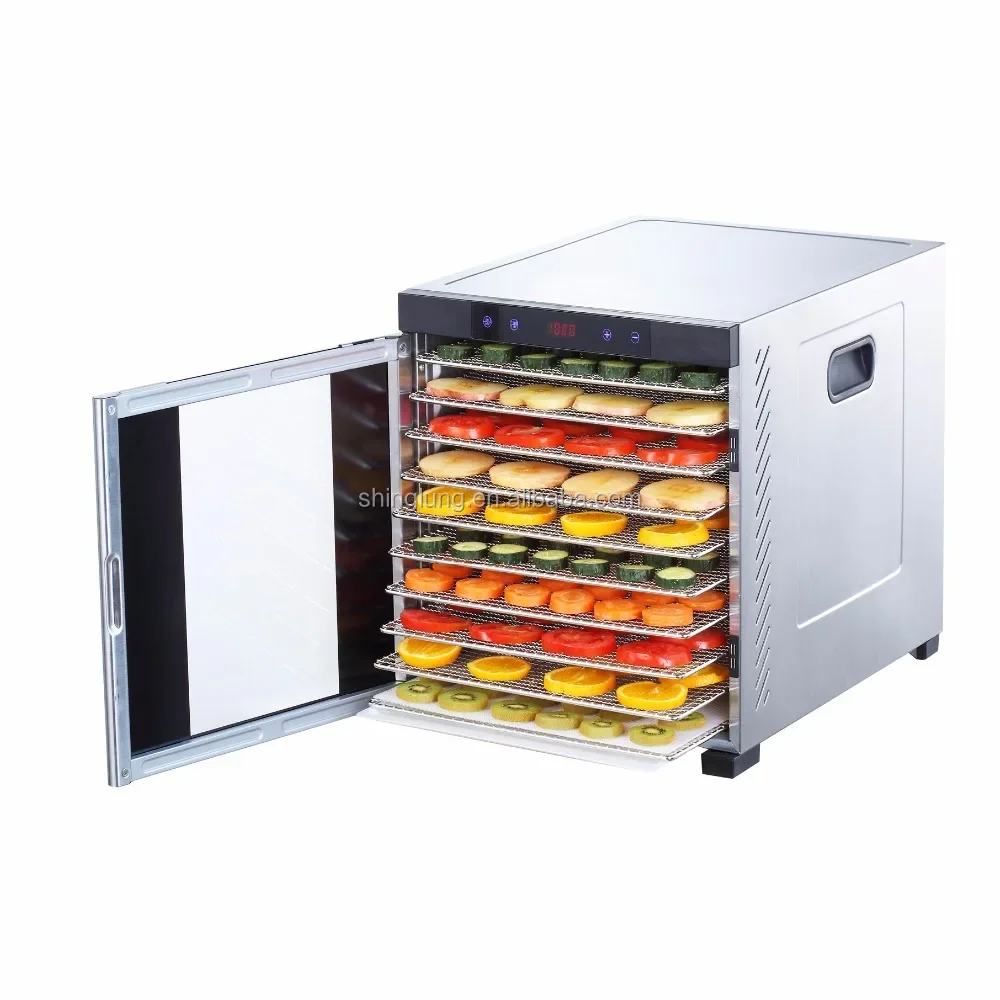 10 Trays commercial fruit dryer Food Dehydrator With Adjustable Temperature