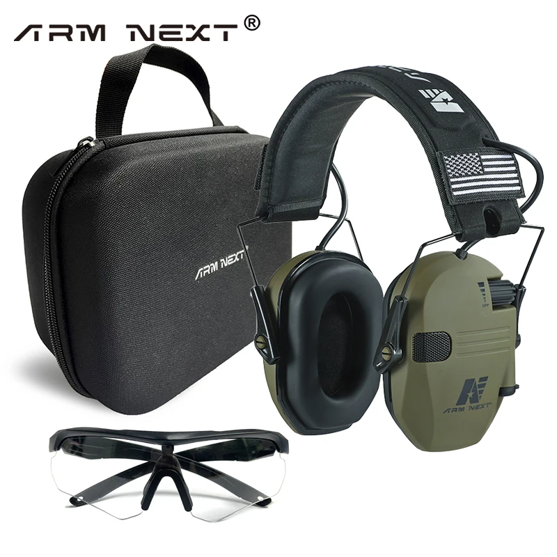 

NEW Electronic Shooting Earmuff ARM NEXT Anti-noise Ear Protector Sound Amplification Tactical Hear Protective Headset Headphone