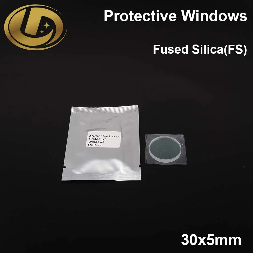 Fiber Laser Protective Lens/Windows 30*5mm 1064nm For Precitec WSX HSG Ospri Laser Cutting Machines