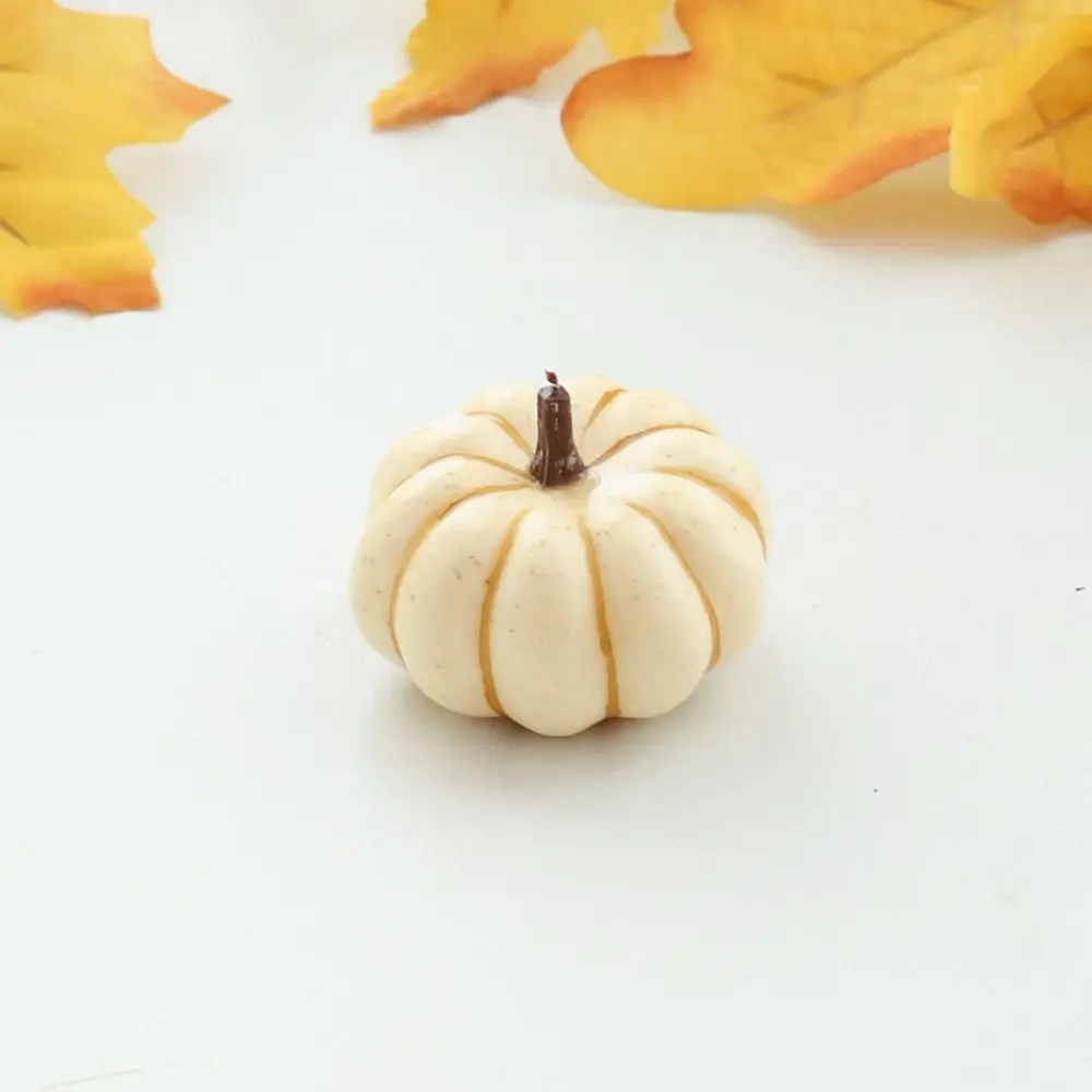 Creative Ornament Simulated Foam Pumpkin 3D Durable Artificial Pumpkin DIY Pumpkin Model Pumpkin Prop