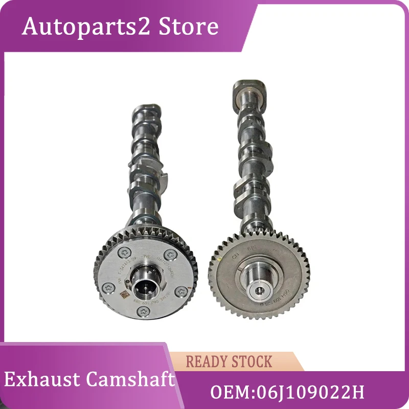 06H109021J 06J109021H 06J109088 06H109088C 06J109022H Intake Exhaust Camshaft For Audi Seat Skoda VW Beetle Tiguan 2.0 TFSI