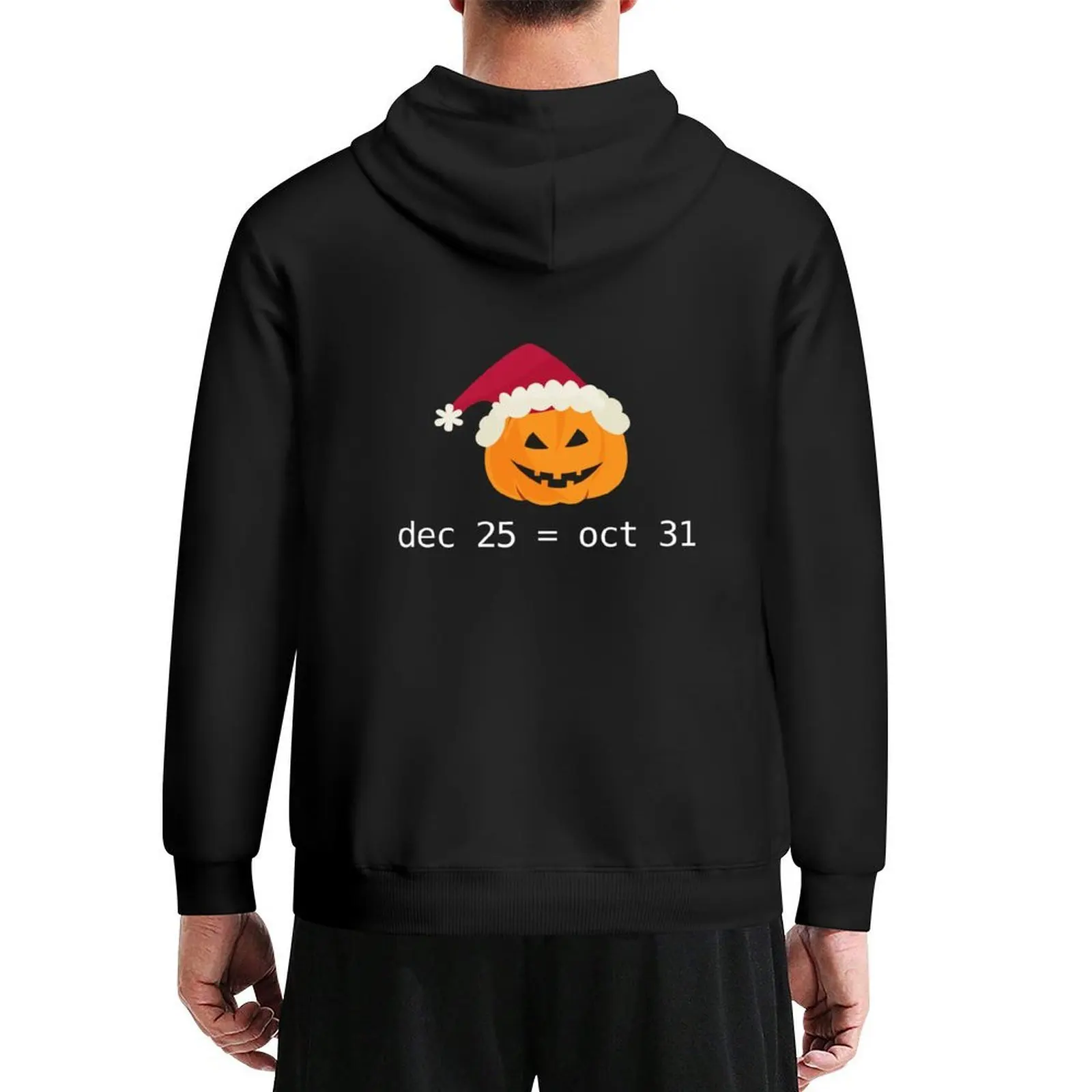 

Dec 25 equal Oct 31 Halloween For Programmer Coder Developer Hoodie hooded shirt korean autumn clothes hoodie graphic
