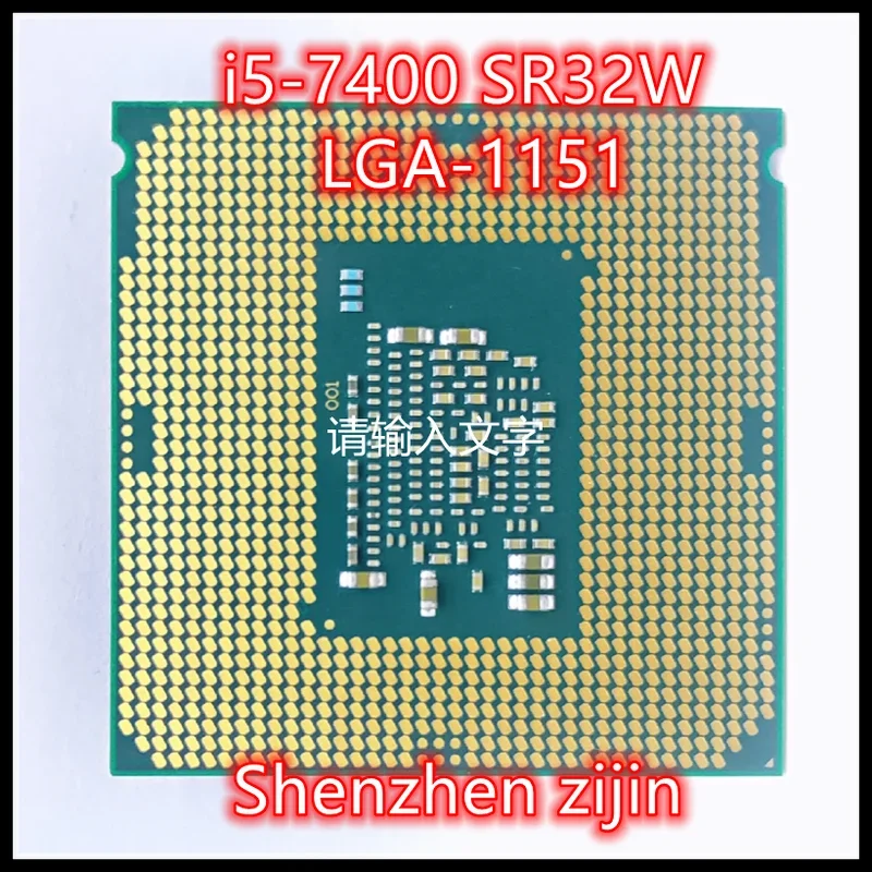 

i5-7400 i5 7400 SR32W 3.0 GHz Quad-Core Quad-Thread CPU Processor 6M 65W LGA 1151