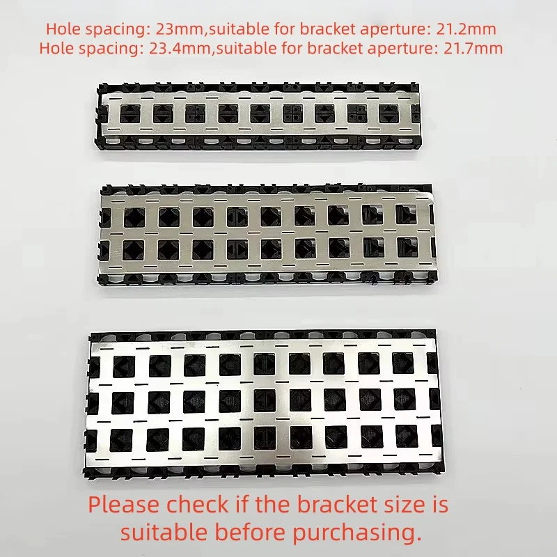 21700  Nickel Strip  Center Distance 21.5mm 23mm 23.4mm  Bracket Parallel Nickel Sheet Spot Welding Lithium Batterys