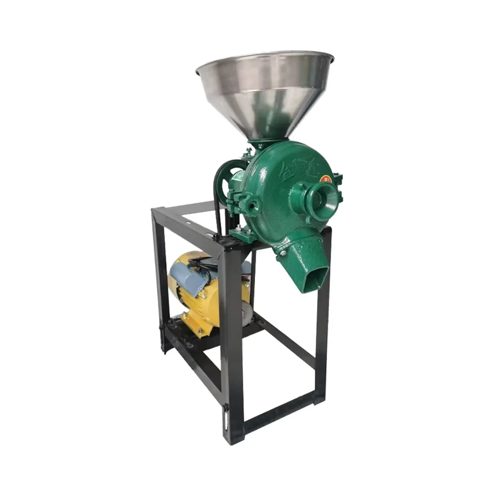 2026Weiyan Grain Wheat Spices Flour Making Corn Maize Milling Mill Machine Smooth Powder Grinder Soybean Pulp Grinding Machine