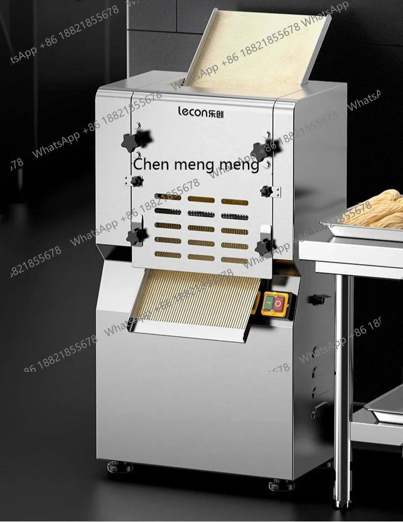 

Commercial stainless steel electric kneading and pressing dumpling skin mechanism leather pressing machine