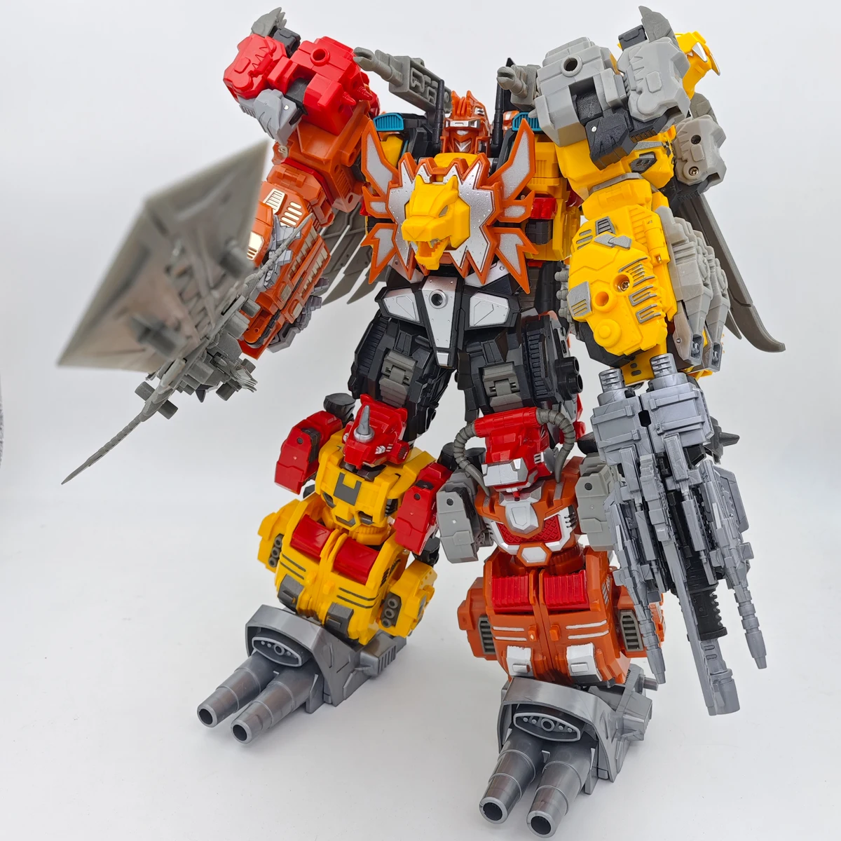 TENGYANG 30CM Predaking Transformation 6 IN 1 Predacons 5 IN 1 Action Figure NO BOX