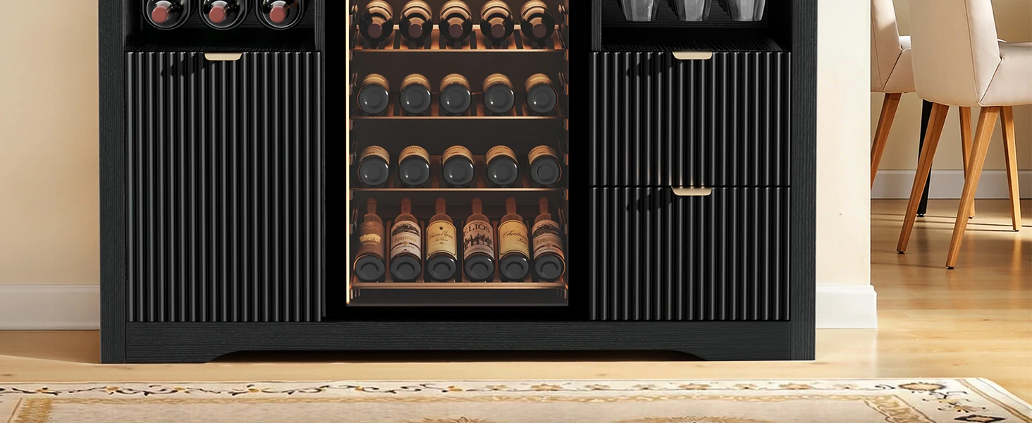 coffee bar cabinet