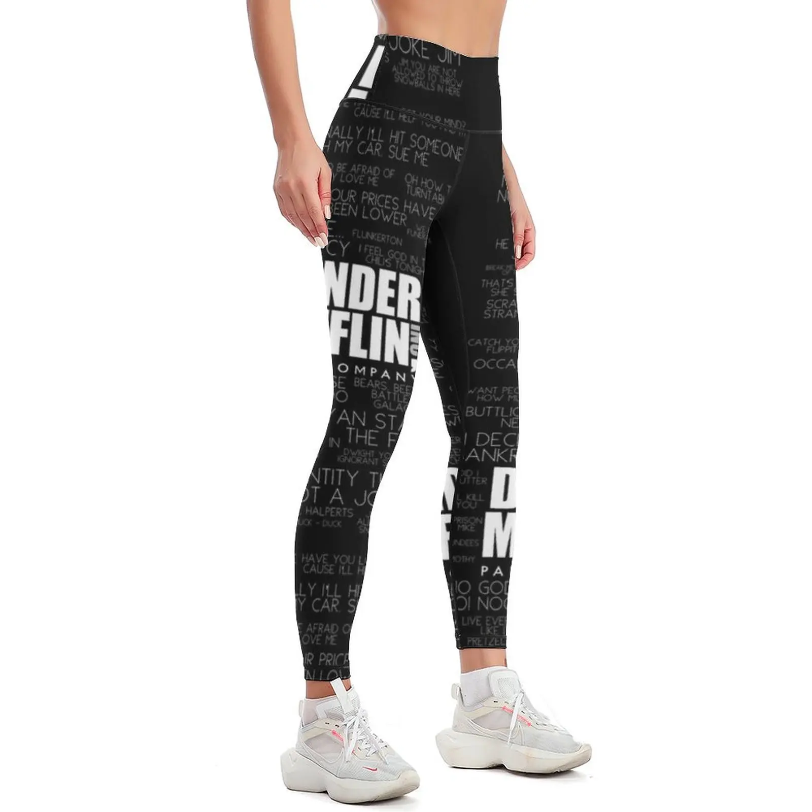 The Office? Quotes Dunder Mifflin Inc. Leggings sportswear woman gym 2024 trousers Womens Leggings