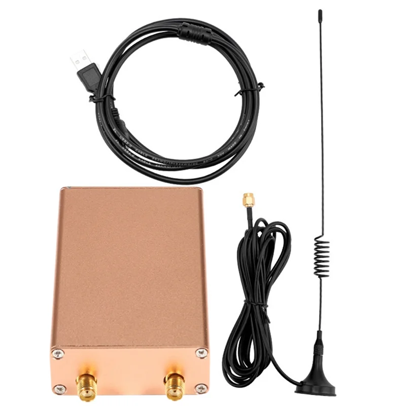 RTL SDR 라디오 수신기 100Khz-1.7Ghz AM FM 풀 밴드 UV RTL-SDR USB 튜너 동글 단파 광대역 UV 인터콤