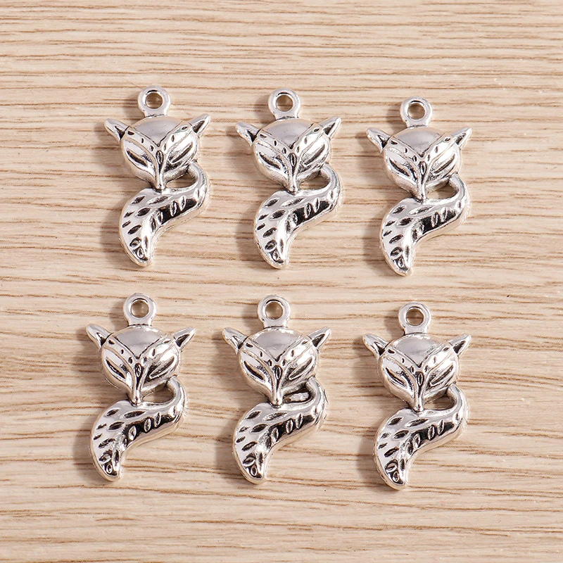 Tusember 20 Stück Legierungs-Anhänger in Form von Eule, Bär, Elefant und Pferd für Schmuck, Halsketten, DIY-Armbänder, Ohrringe, Zubehör und Bastelarbeiten – Detail 8