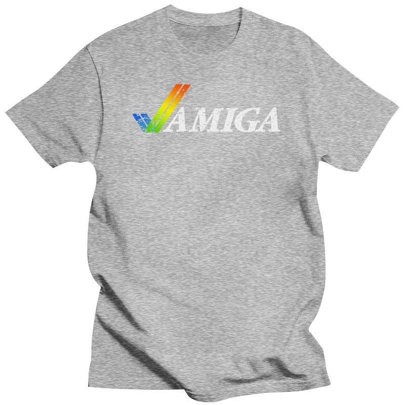 Amiga T Shirt cotton tshirt men summer fashion t-shirt euro size