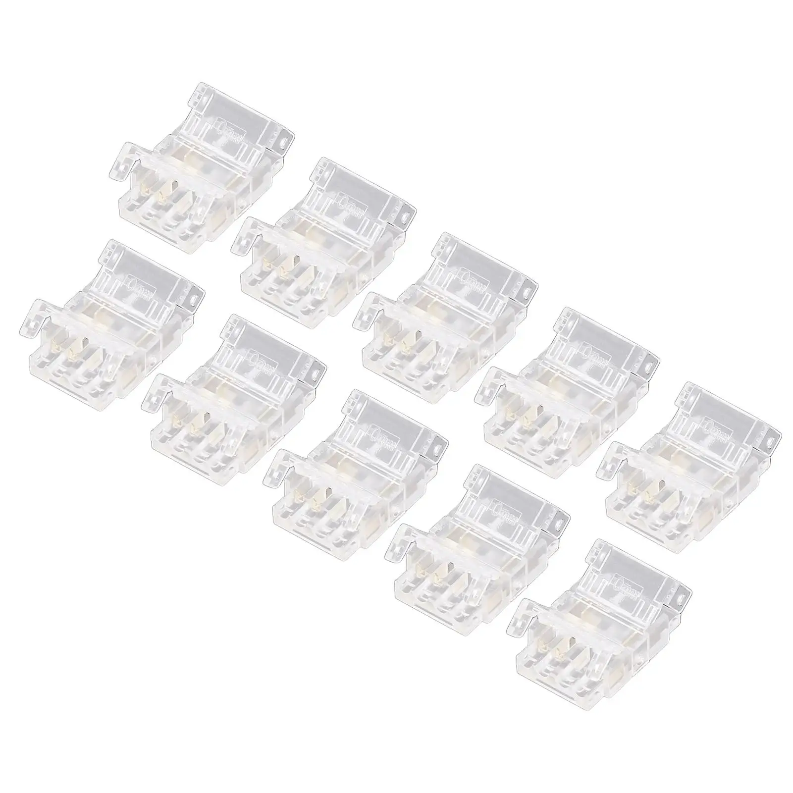 Tira de LED sin soldadura, conectores de cable para iluminación del hogar