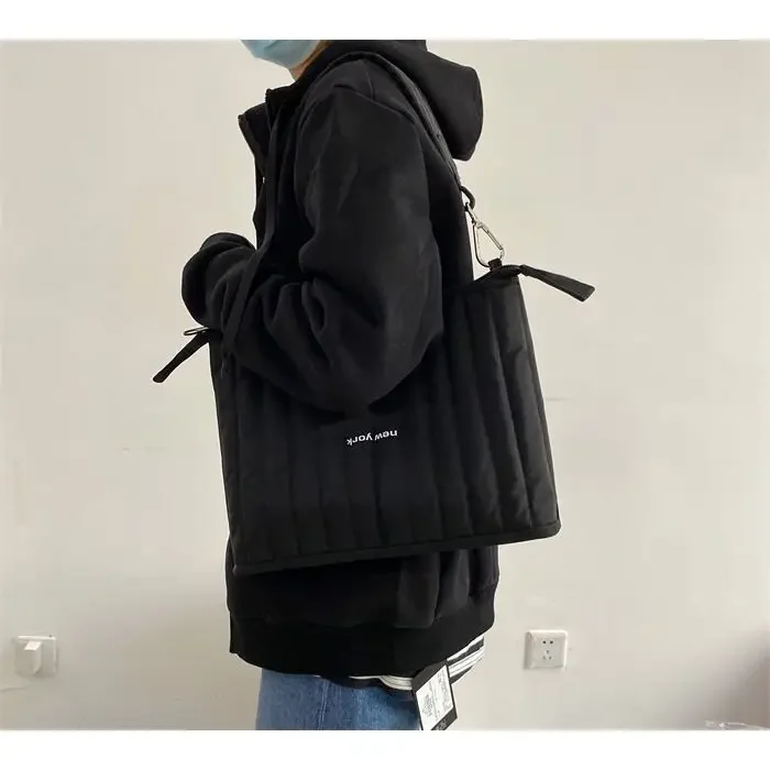 France Laptop Bags for 14 Inch Fashion Korean Style Space Cotton Bag for MacBook Solid Black for MacBook Air Bag Portable