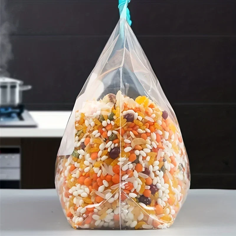 Premium Ziplock Sealed Bags - Durable Airtight Storage for Fridge & Kitchen - Secure Zipper Lock, Multi-Purpose Sub-Packaging