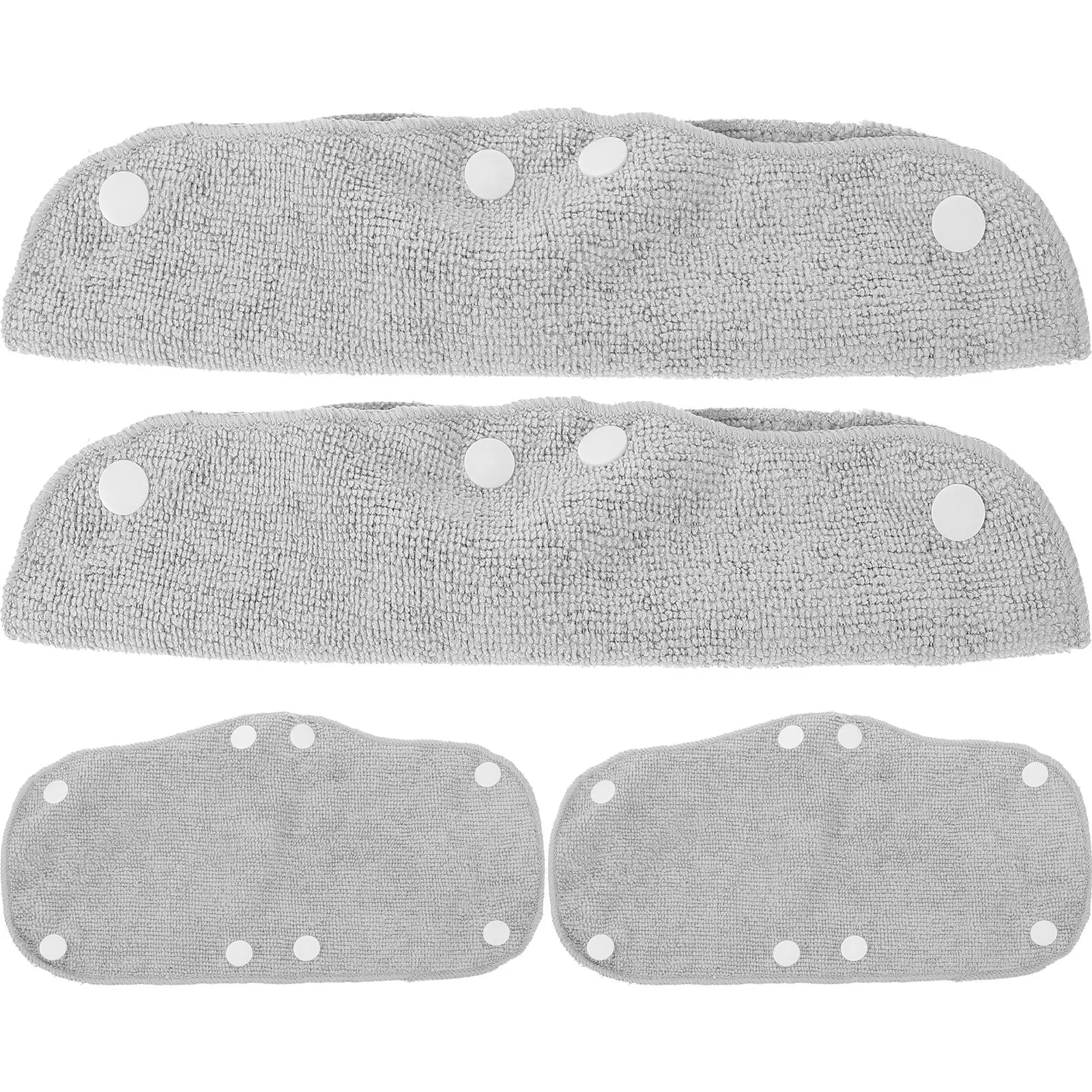 

Набор из 4 дышащих потовпитывающих повязок на каску темно-серого цвета с комфортной подкладкой для защиты от пота