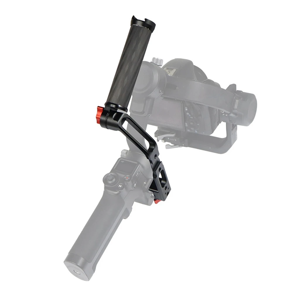 Adjustable Handle Grip Fold L Bracket Chute Clamp Mount for DJI Ronin RS2 RSC2 Handheld Stabilizer Monitor Extension