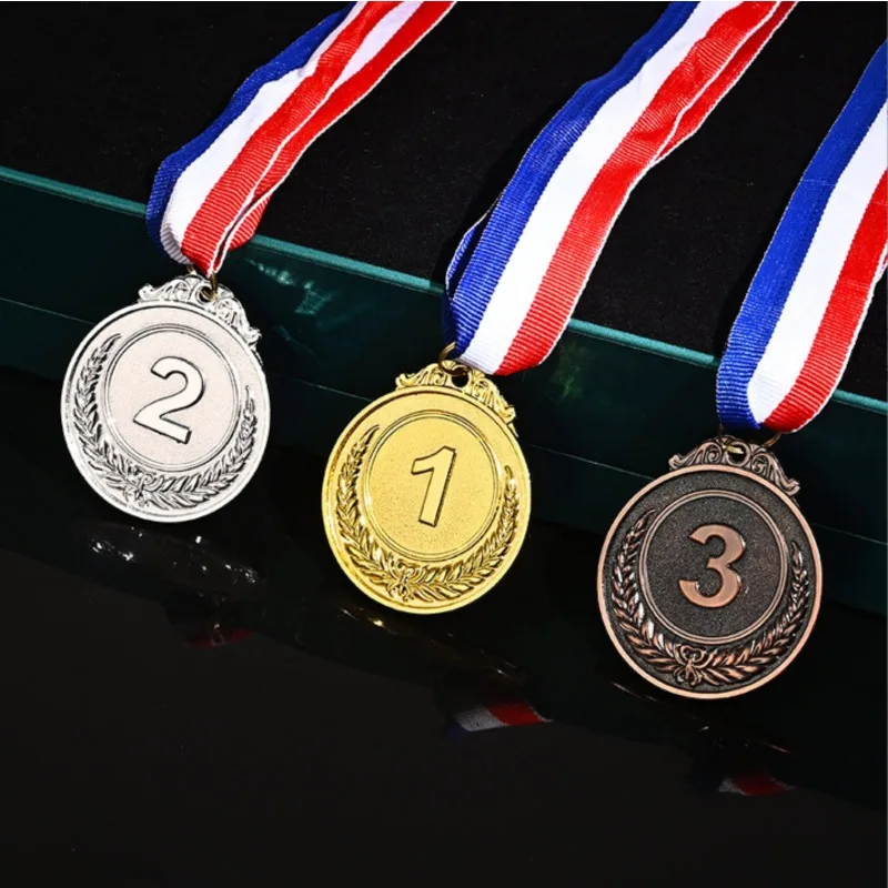 1PC 1st/2nd/3rd Place Competition Gold Silver Bronze Medals Children'S Rewards School Kids Competition Student Sports Activities