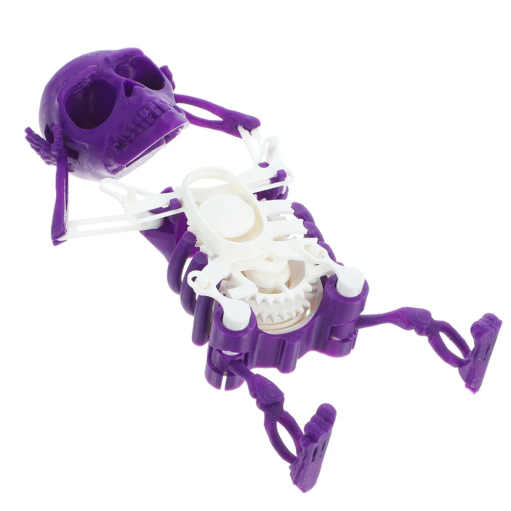 2 Pcs Toy 3D Printed Toys Decompression Swing Kids Purple Office