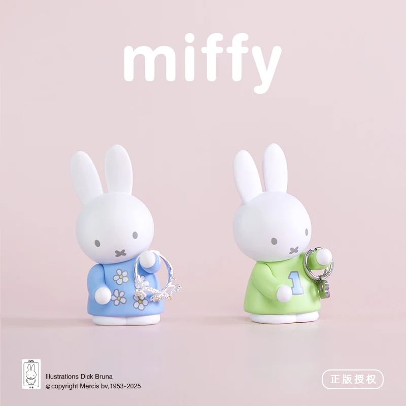 Original Kawaii Miffy Storage Rack Series Blind Box Multi Functional Storage Anime Peripheral Figure Doll Gift Toy