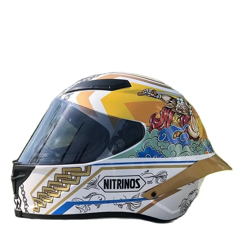 النساء والرجال خوذة قبعة السلامة كامل الوجه دراجة نارية خوذة الشتاء Saeson خوذة ركوب موتوكروس سباق Motobike #6