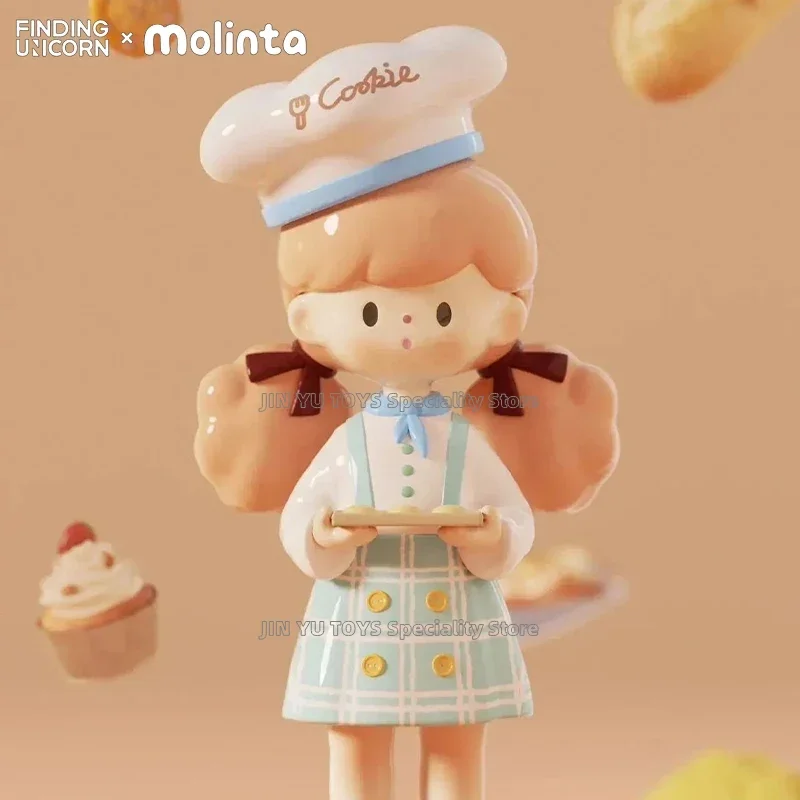Finding Unicorn Molinta Series Hanging Cards Trendy Toys Limited Edition Cute Cartoon Action Figures Designer Doll Collection