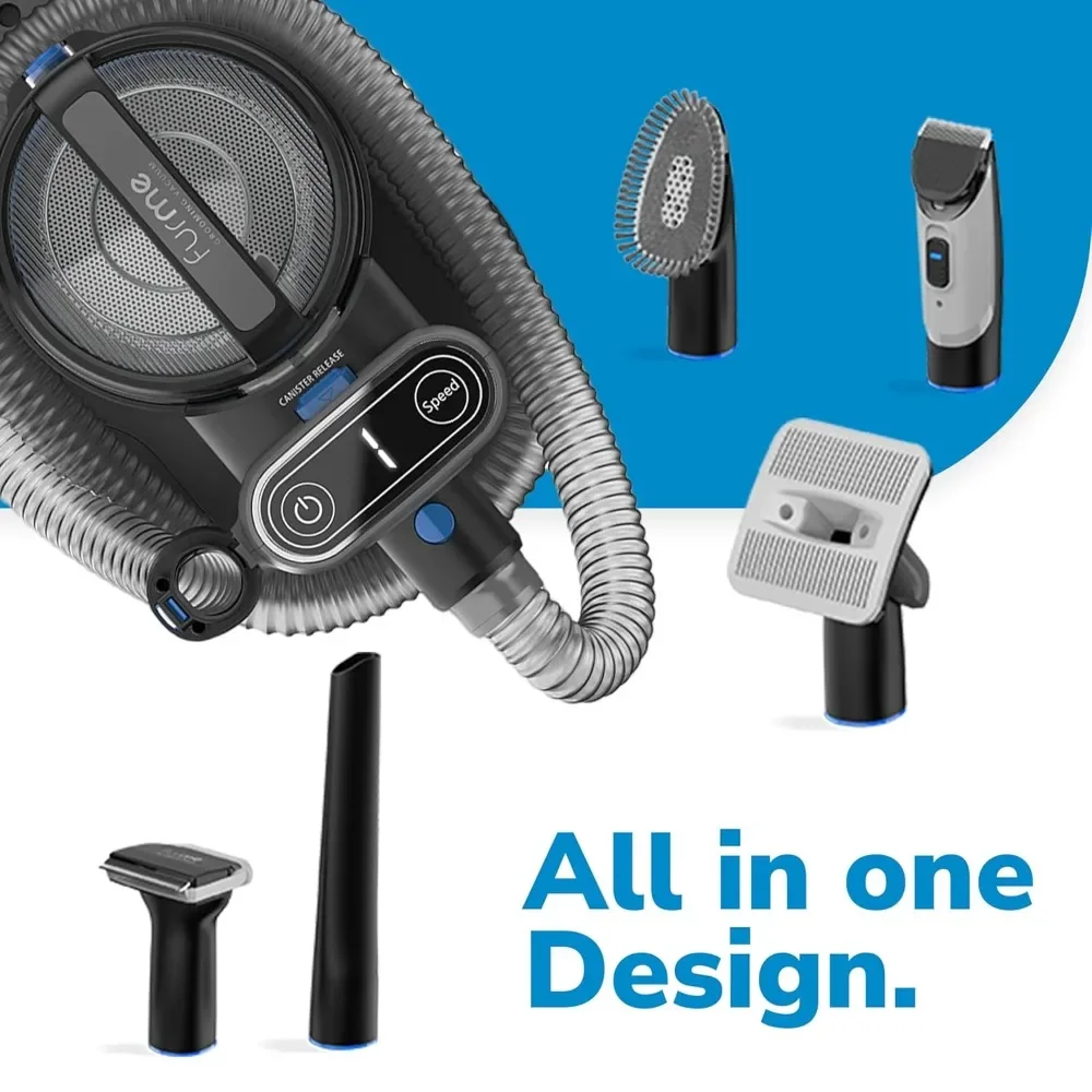 Настраиваемый профессиональный вакуумный комплект для ухода за домашними животными — набор для ухода за кошками и собаками для легкого ухода за домашними животными, тихий и безопасный пульт дистанционного управления для шерсти собак