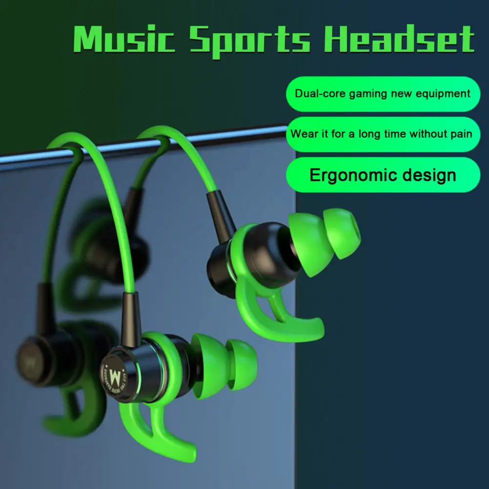 Wired Noise Reduction Earphone, Confortável Headset com Hifi Sound, Phone Call Fidelity, 3.5mm, Computador